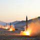 North Korean leader Kim Jong Un supervised a ballistic rocket launching drill of Hwasong artillery units of the Strategic Force of the KPA on the spot in this undated photo released by North Korea's Korean Central News Agency (KCNA) in Pyongyang March 7, 2017.